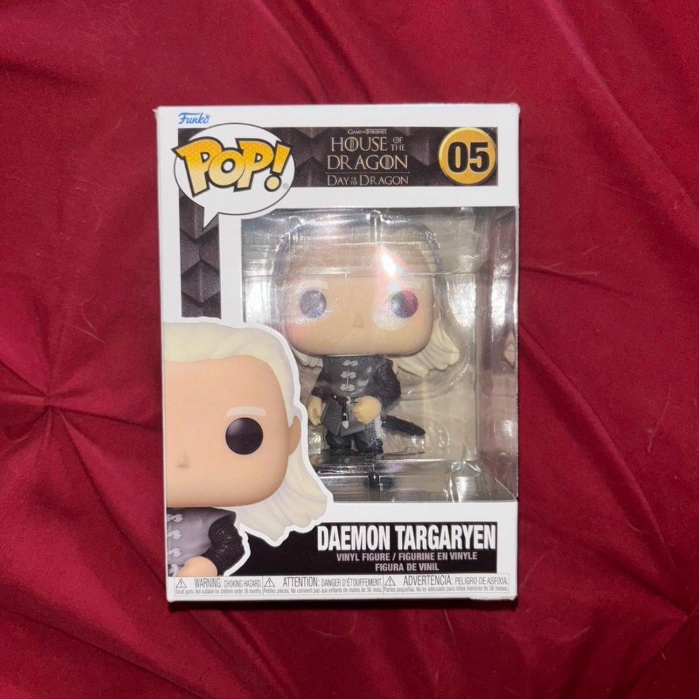 Funko House of the Dragon Figure with White Hair